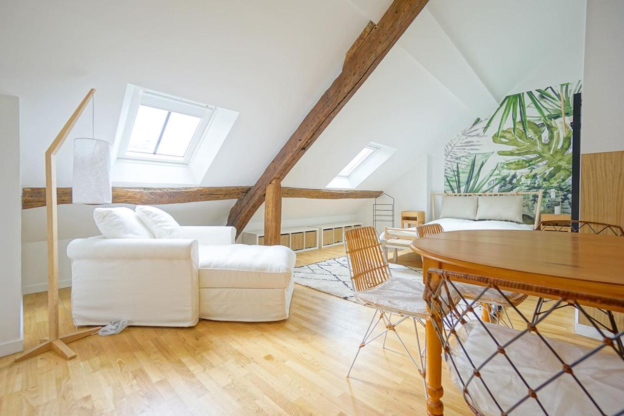 Beautiful Bright Apartment Near The Marais Paříž Exteriér fotografie